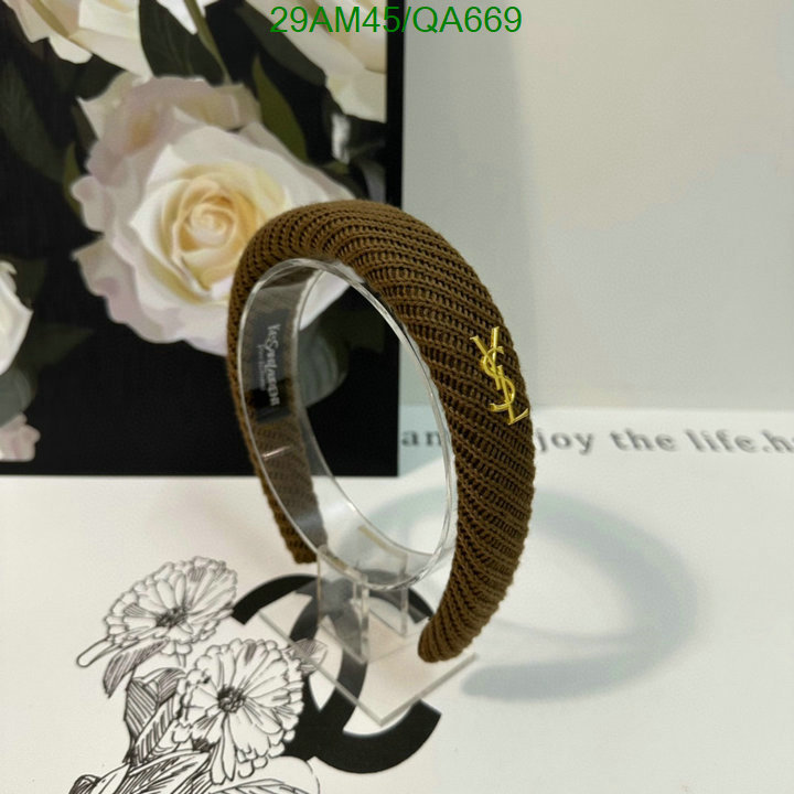 YSL-Headband Code: QA669 $: 29USD