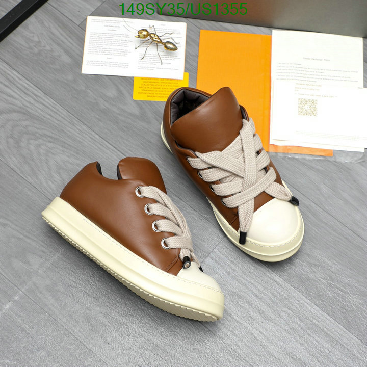 RICK OWENS-Men shoes Code: US1355 $: 149USD