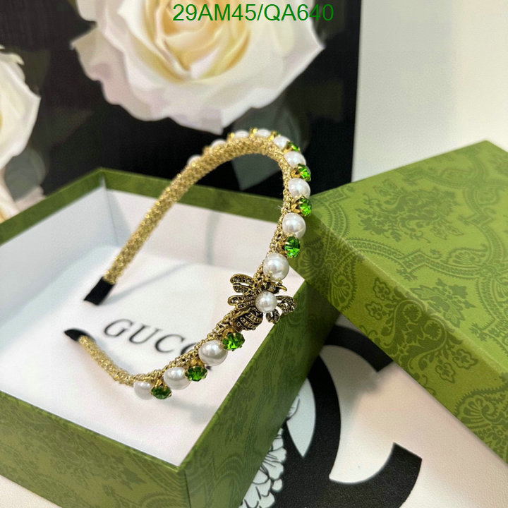 Gucci-Headband Code: QA640 $: 29USD