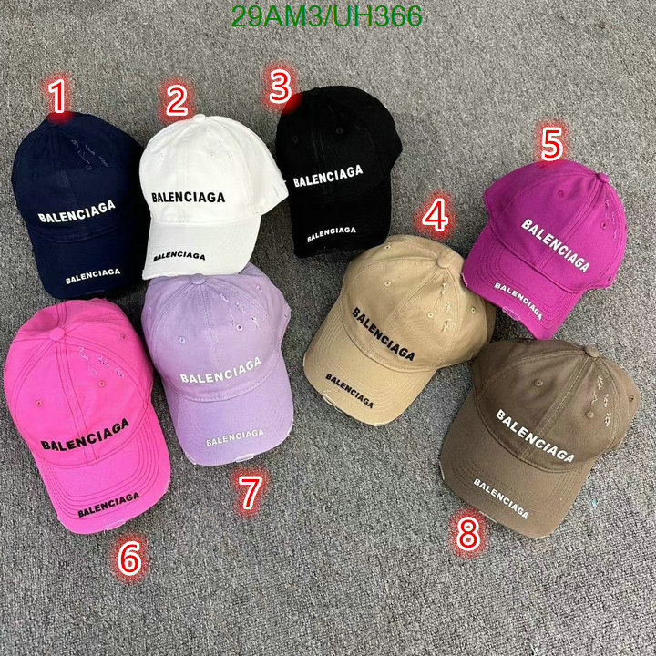Balenciaga-Cap(Hat) Code: UH366 $: 29USD