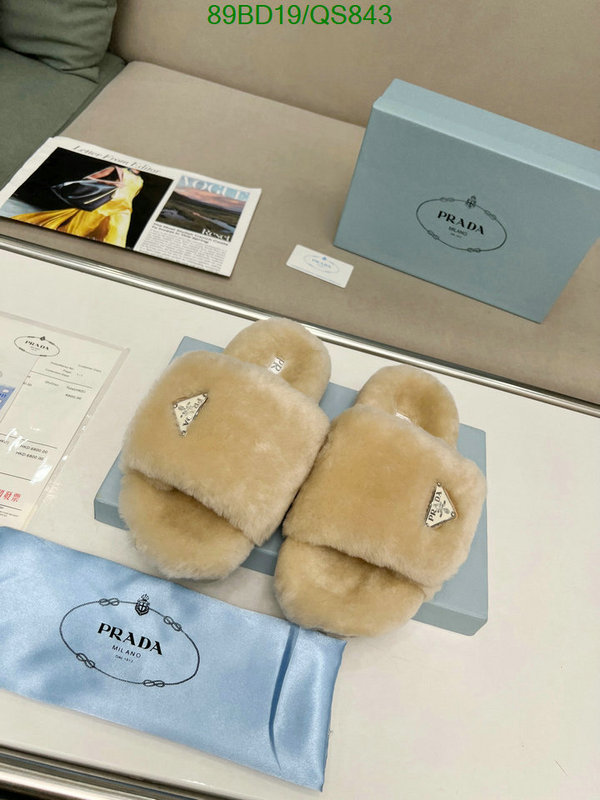 Prada-Women Shoes Code: QS843 $: 89USD