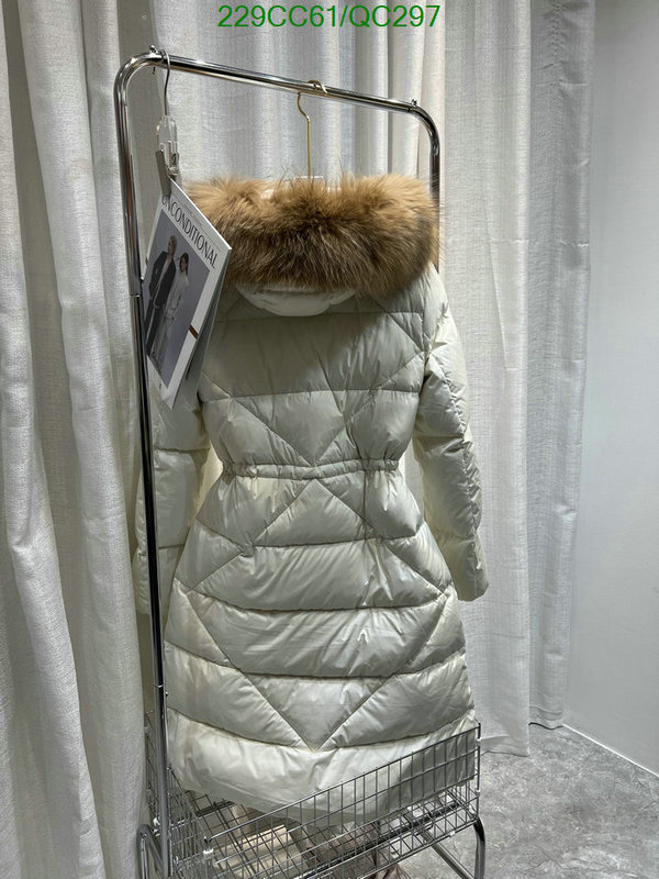 Moncler-Down jacket Women Code: QC297 $: 229USD