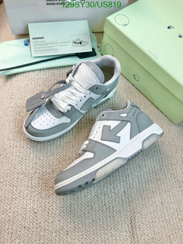 Off-White-Men shoes Code: US819 $: 129USD