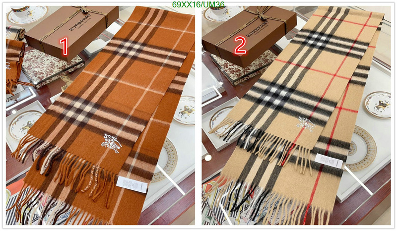 Burberry-Scarf Code: UM36 $: 69USD