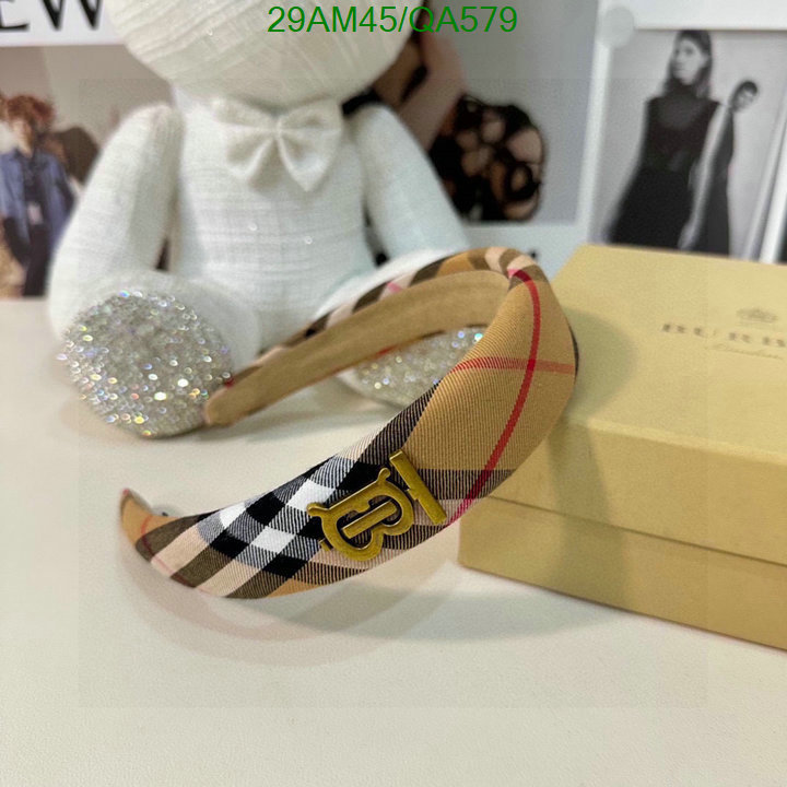 Burberry-Headband Code: QA579 $: 29USD