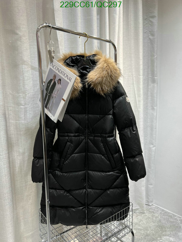 Moncler-Down jacket Women Code: QC297 $: 229USD