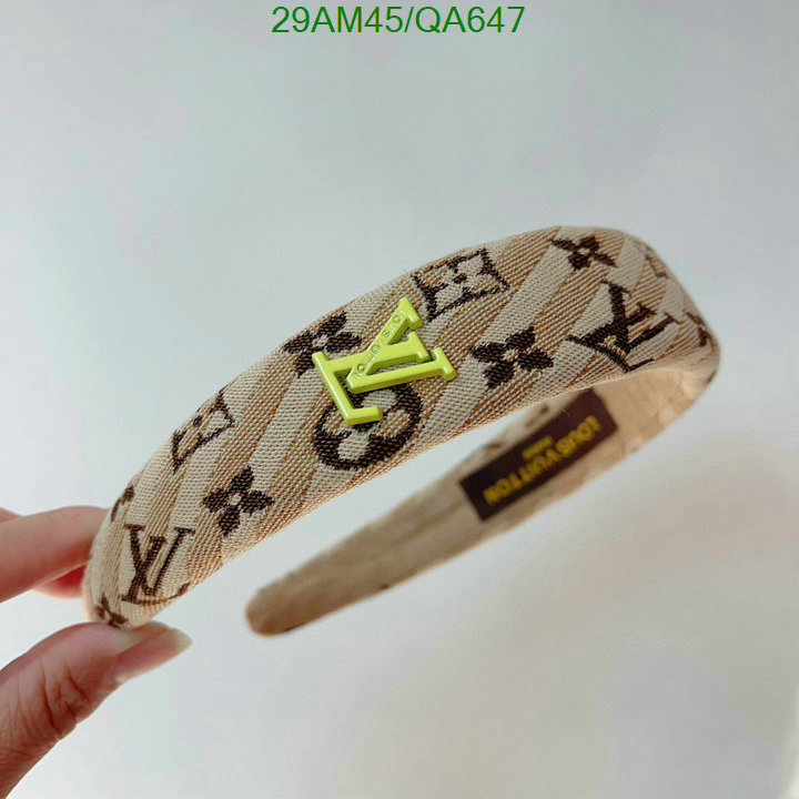 LV-Headband Code: QA647 $: 29USD