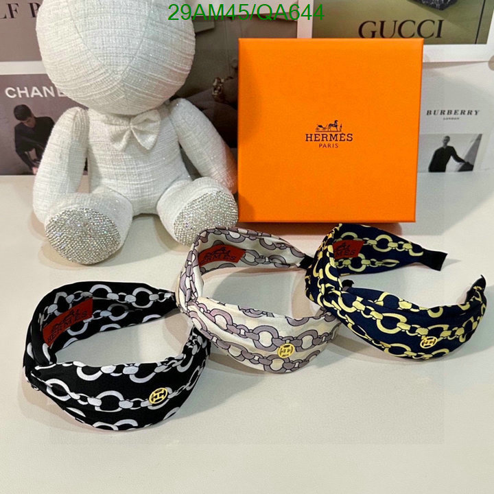 Hermes-Headband Code: QA644 $: 29USD