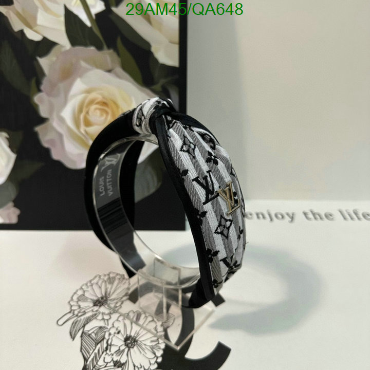 LV-Headband Code: QA648 $: 29USD