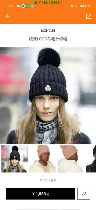 Moncler-Cap(Hat) Code: QH417 $: 35USD