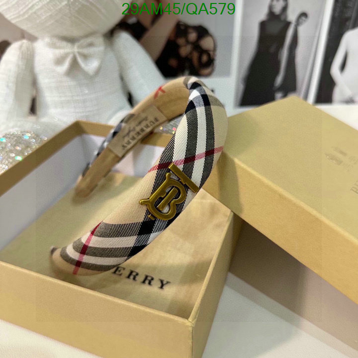 Burberry-Headband Code: QA579 $: 29USD