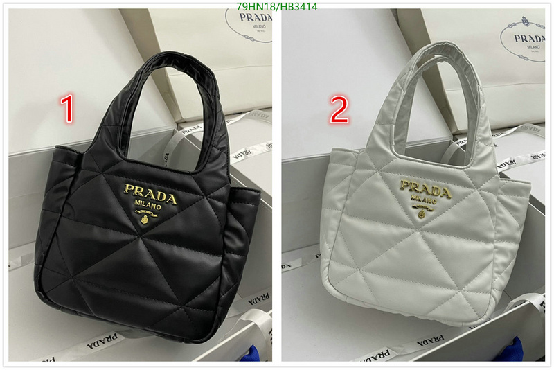 Prada-Bag-4A Quality Code: HB3414 $: 79USD