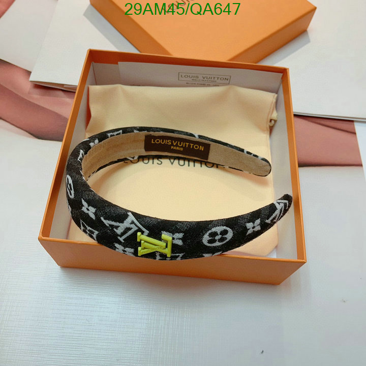 LV-Headband Code: QA647 $: 29USD