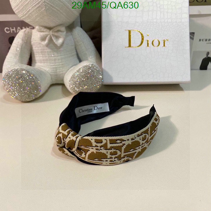 Dior-Headband Code: QA630 $: 29USD