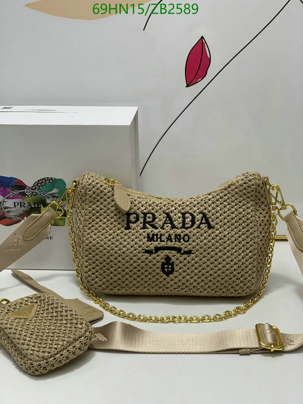 Prada-Bag-4A Quality Code: ZB2589 $: 69USD