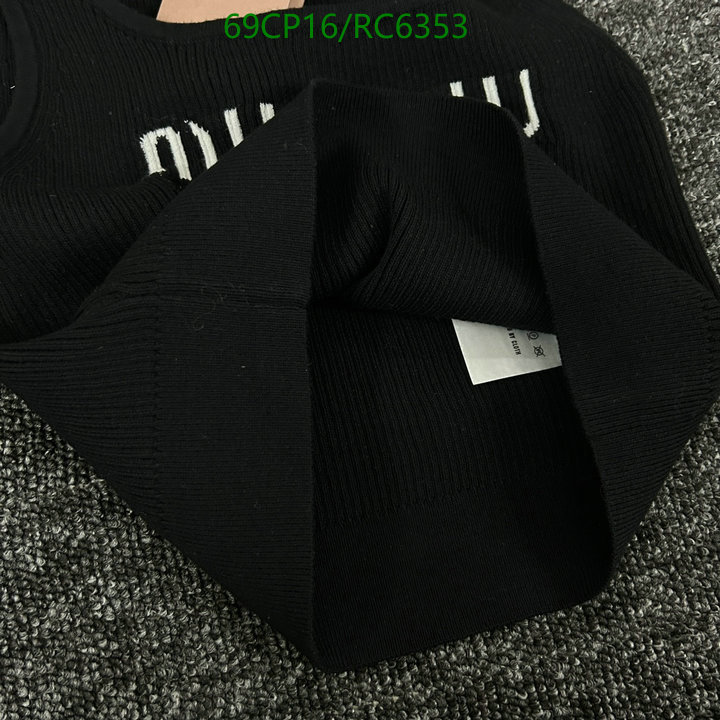 MIUMIU-Clothing Code: RC6353 $: 69USD