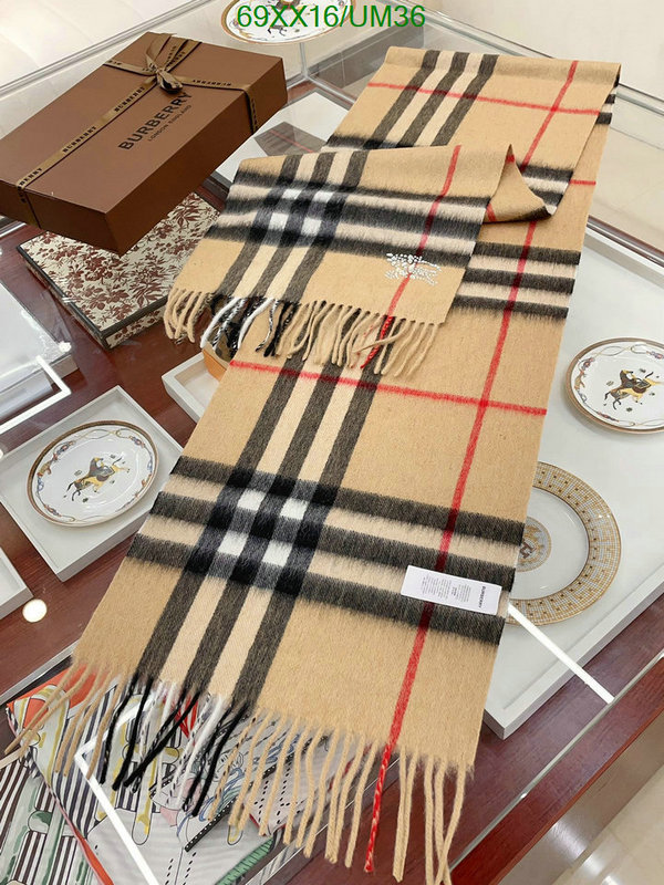 Burberry-Scarf Code: UM36 $: 69USD