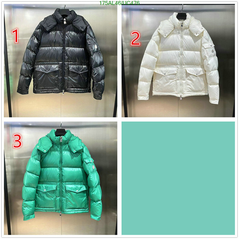 Moncler-Down jacket Men Code: UC476 $: 175USD