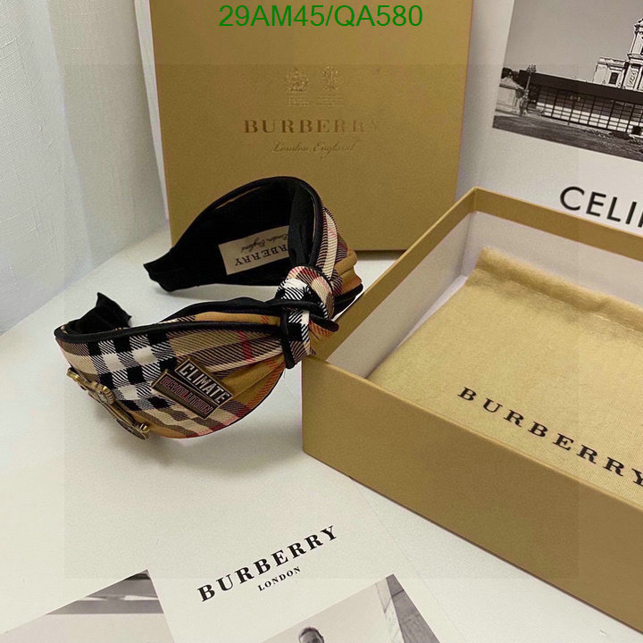 Burberry-Headband Code: QA580 $: 29USD