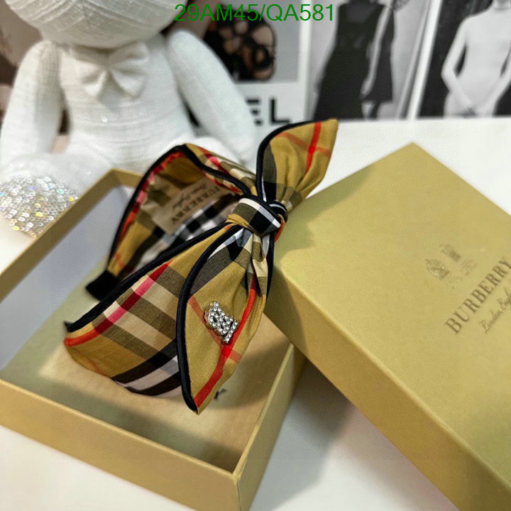 Burberry-Headband Code: QA581 $: 29USD