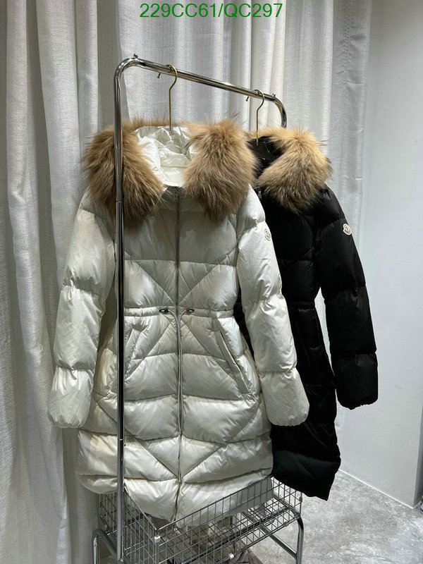 Moncler-Down jacket Women Code: QC297 $: 229USD