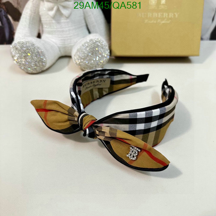 Burberry-Headband Code: QA581 $: 29USD