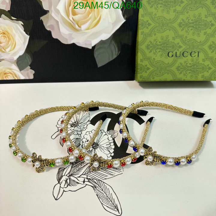 Gucci-Headband Code: QA640 $: 29USD