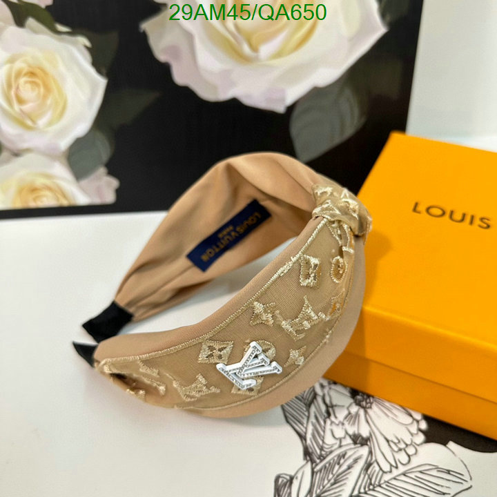 LV-Headband Code: QA650 $: 29USD