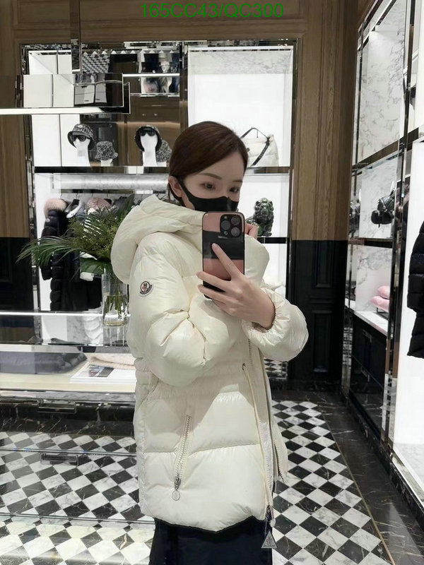 Moncler-Down jacket Women Code: QC300 $: 165USD