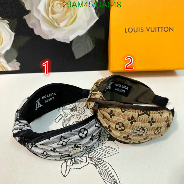 LV-Headband Code: QA648 $: 29USD