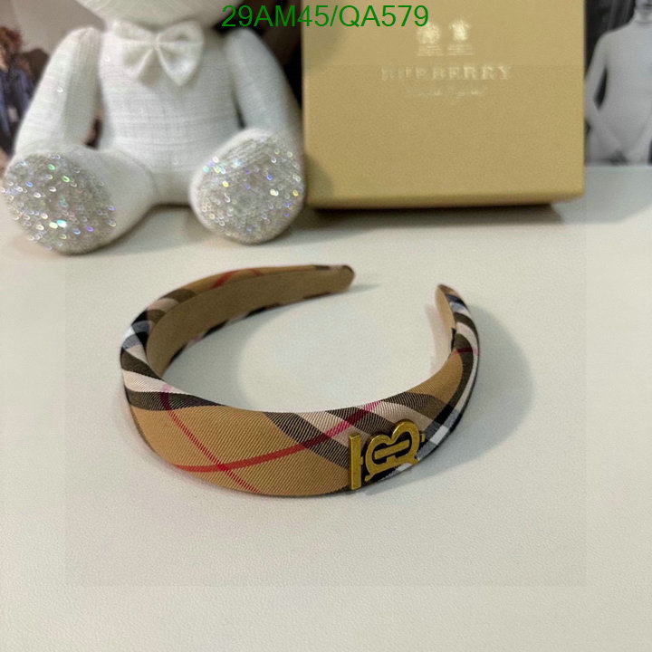 Burberry-Headband Code: QA579 $: 29USD