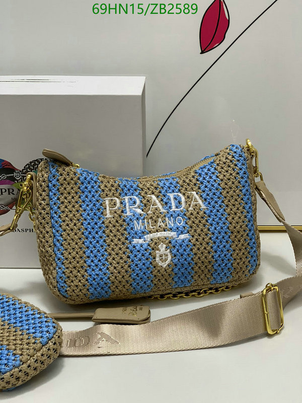 Prada-Bag-4A Quality Code: ZB2589 $: 69USD