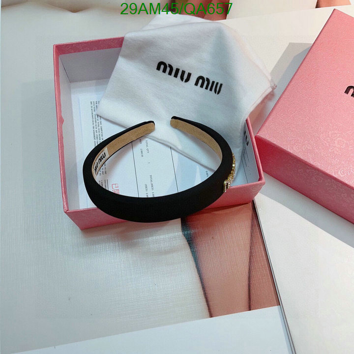 MIU MIU-Headband Code: QA657 $: 29USD