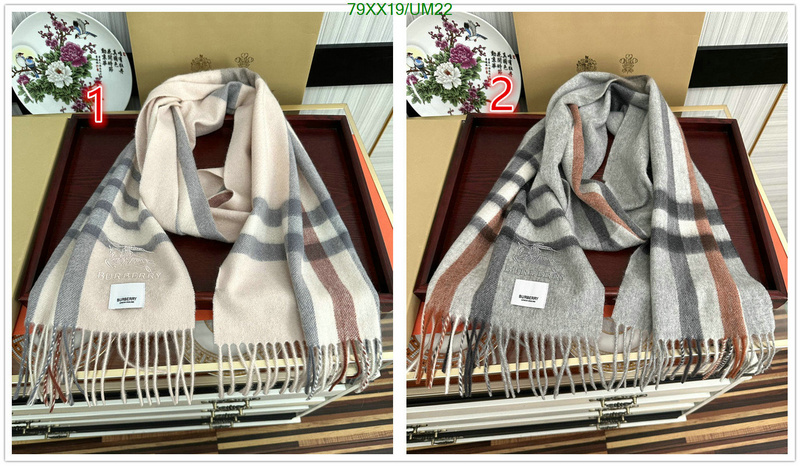 Burberry-Scarf Code: UM22 $: 79USD