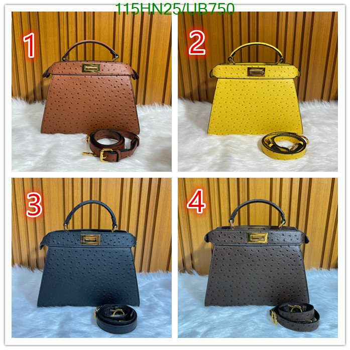 Fendi-Bag-4A Quality Code: UB750 $: 115USD