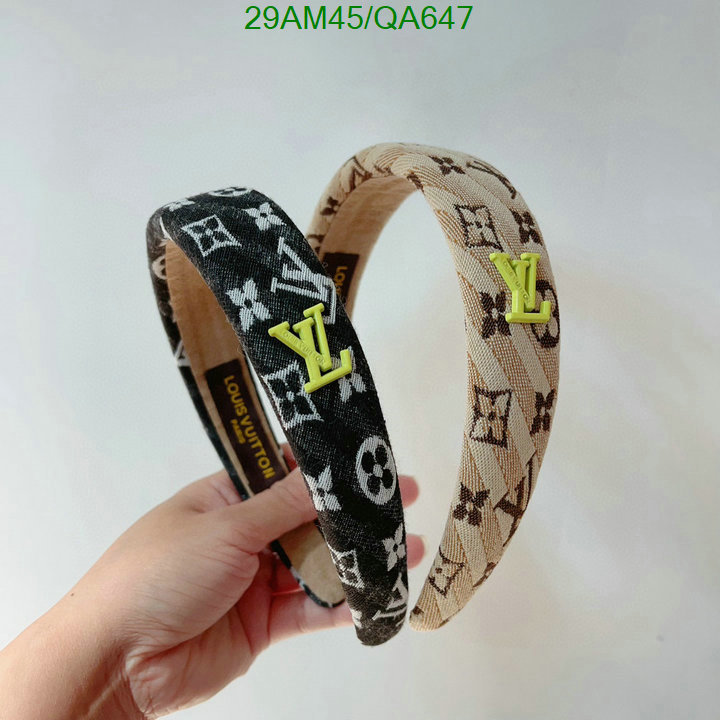 LV-Headband Code: QA647 $: 29USD