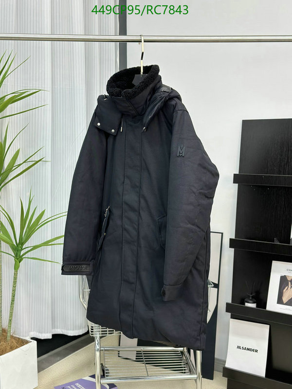 Mackage-Down jacket Men Code: RC7843 $: 449USD