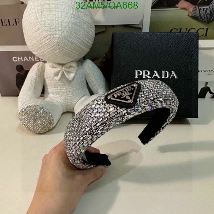 Prada-Headband Code: QA668 $: 32USD