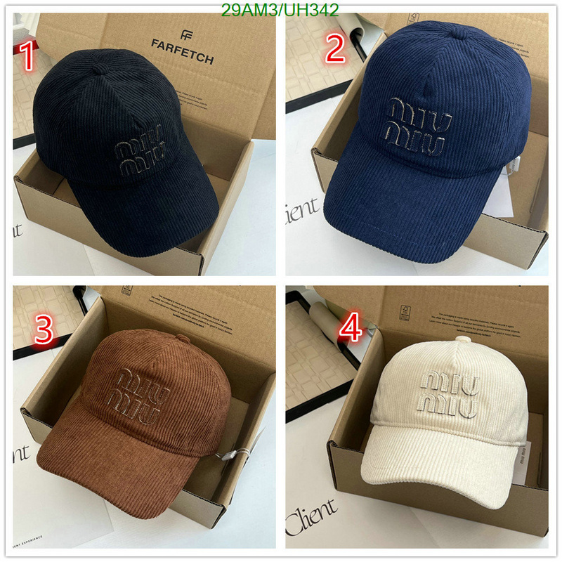 Miu Miu-Cap(Hat) Code: UH342 $: 29USD