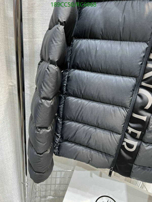 Moncler-Down jacket Men Code: RC6068 $: 189USD