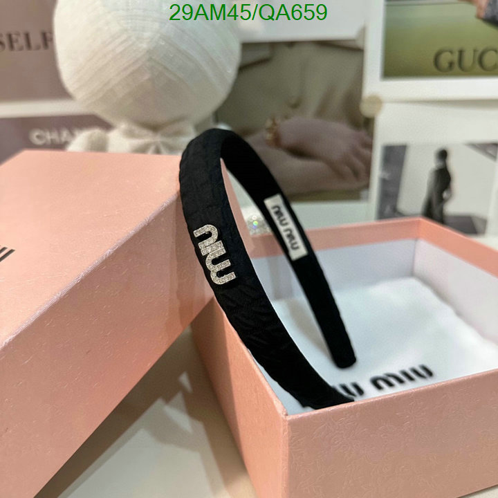 MIU MIU-Headband Code: QA659 $: 29USD