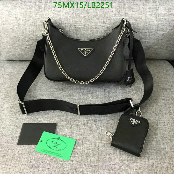 Prada-Bag-4A Quality Code: LB2251 $: 75USD