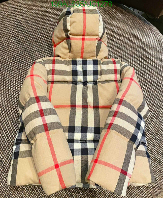 Burberry-Kids clothing Code: UC1278 $: 139USD