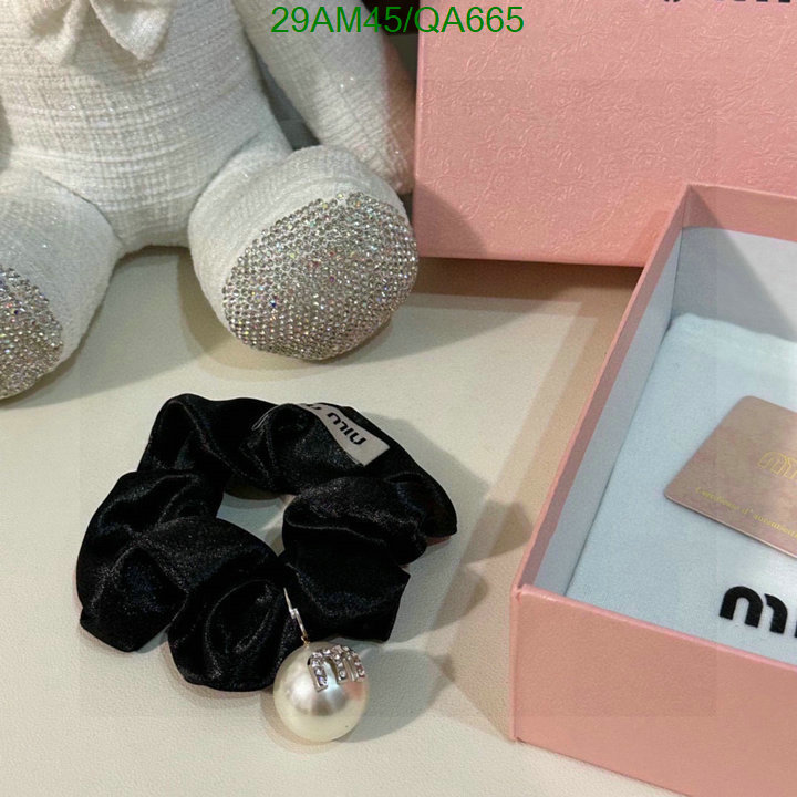 MIU MIU-Headband Code: QA665 $: 29USD