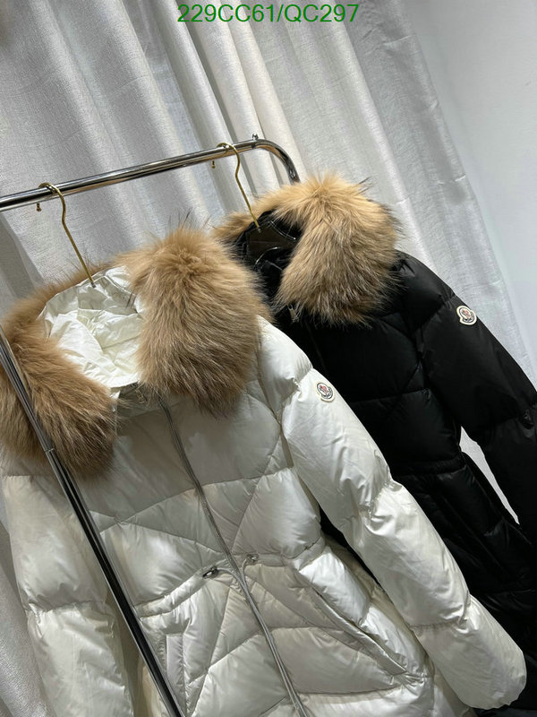 Moncler-Down jacket Women Code: QC297 $: 229USD