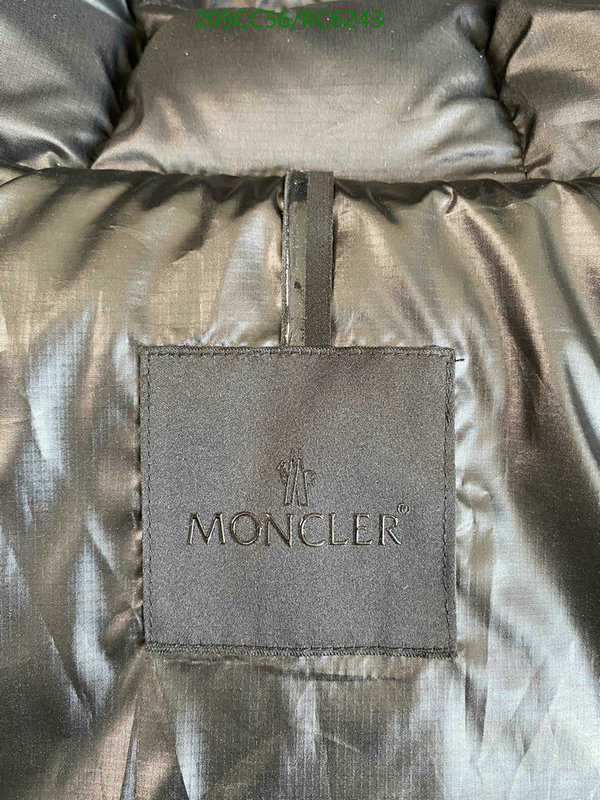Moncler-Down jacket Women Code: RC6243 $: 209USD