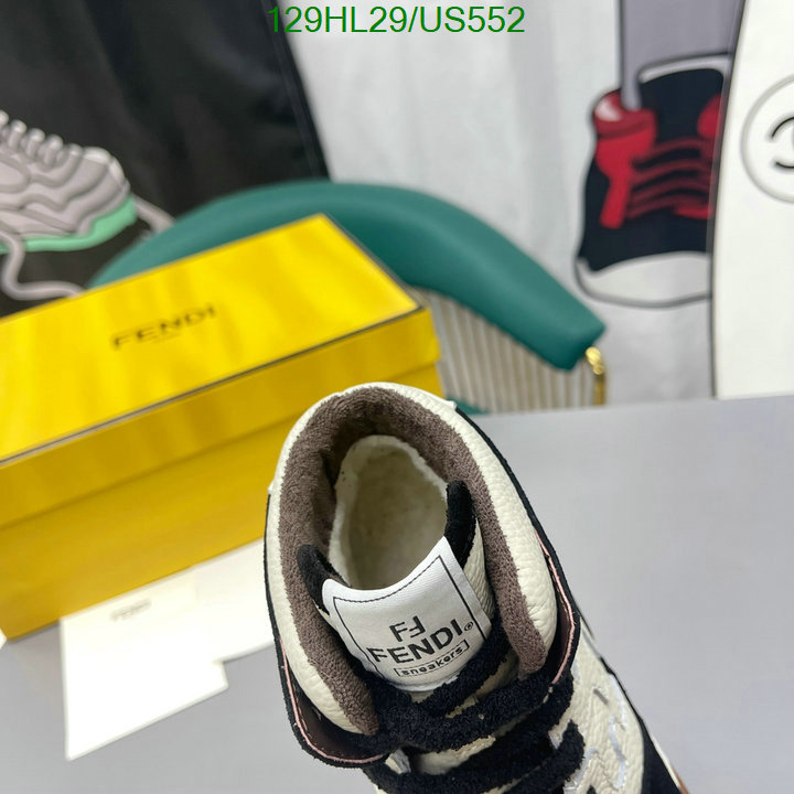 Fendi-Men shoes Code: US552 $: 129USD