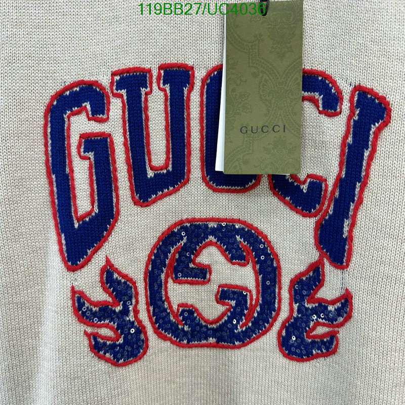 Gucci-Clothing Code: UC4036 $: 119USD