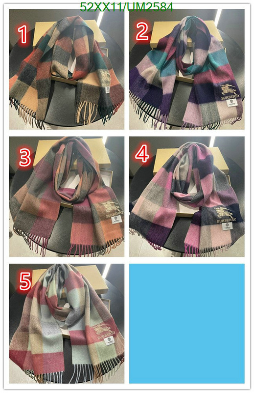 Burberry-Scarf Code: UM2584 $: 52USD