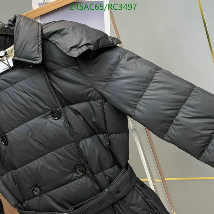 Burberry-Down jacket Women Code: RC3497 $: 245USD